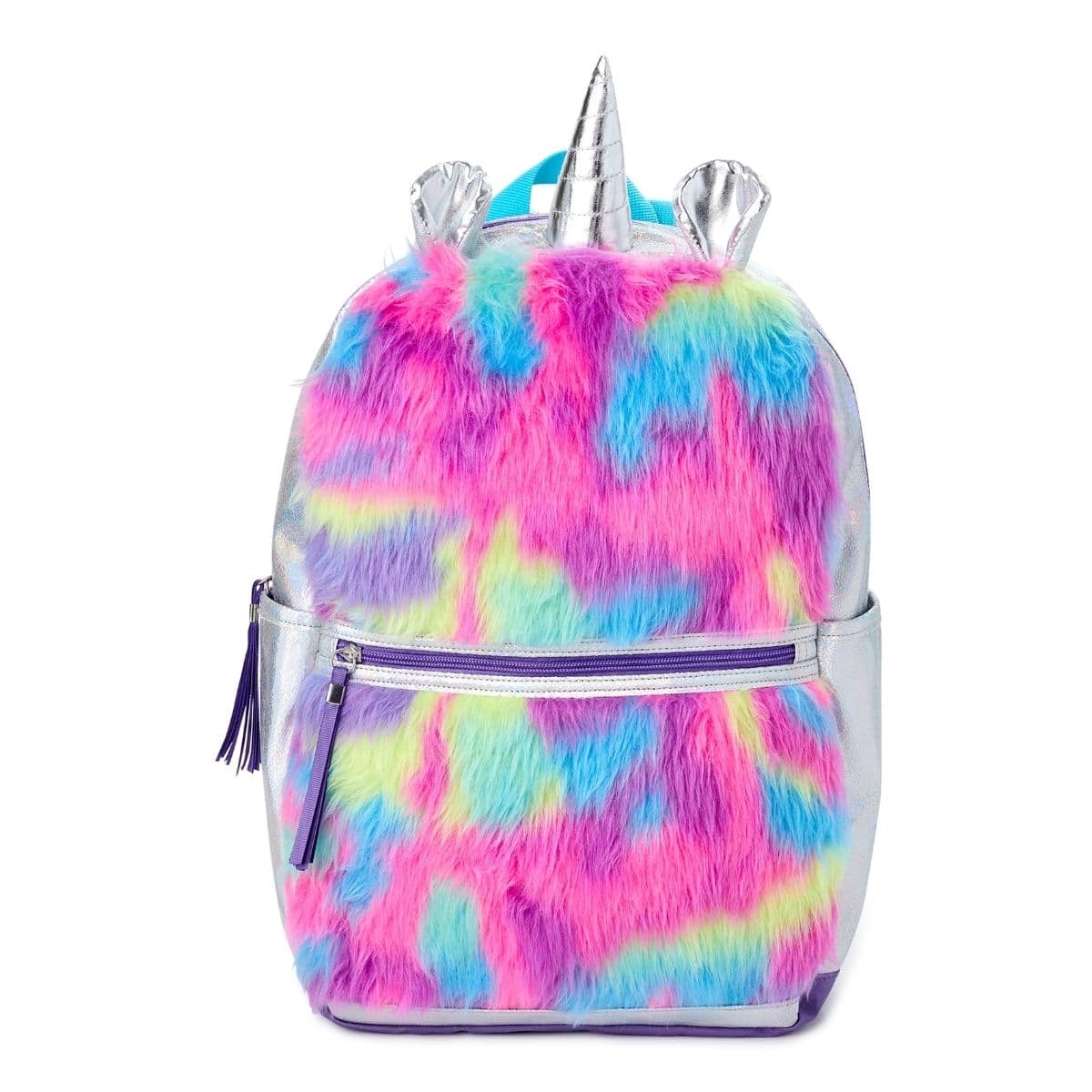 Rainbow Unicorn Backpack - Light Pink – Wild Whimsy Woolies