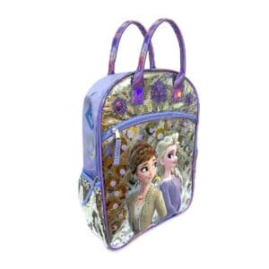 Disney Frozen 2 Girls' Top Handle Purple Backpack