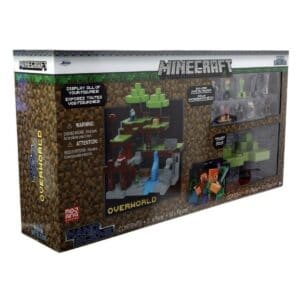 Jada Minecraft Nano Scene Metal Figures Includes 10 Metal Figures New