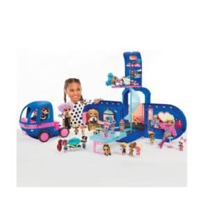 LOL Surprise OMG 4-in-1 Glamper Fashion Doll Camper Toy with 55+ Surprises for Girls