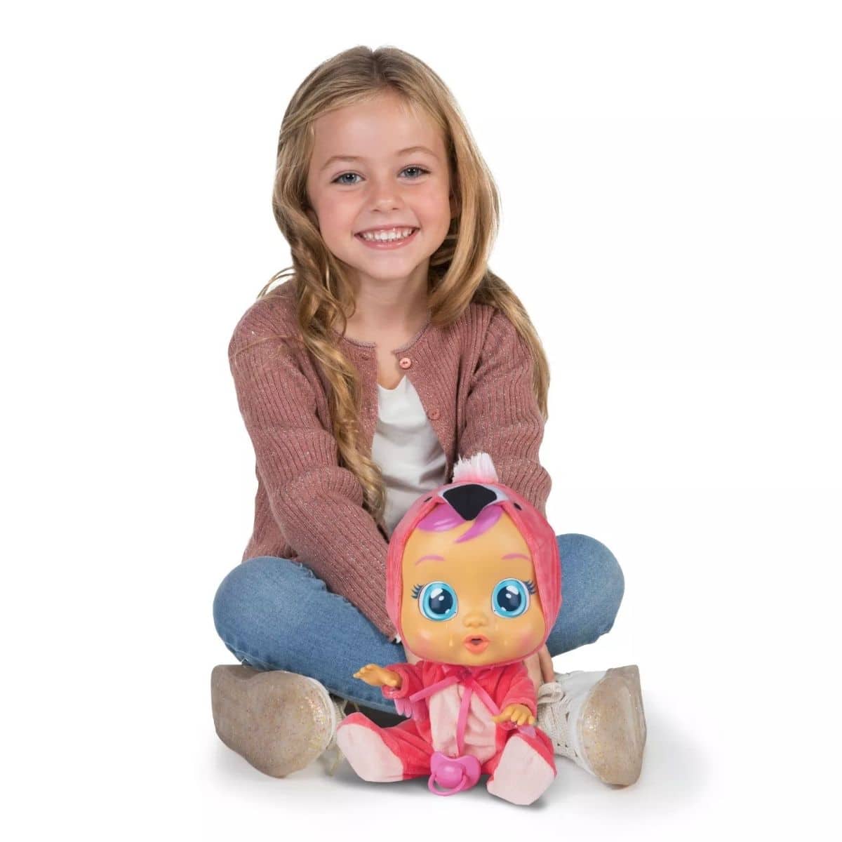 Cry Babies Fancy The Flamingo Doll Flamingo - Imagen 4