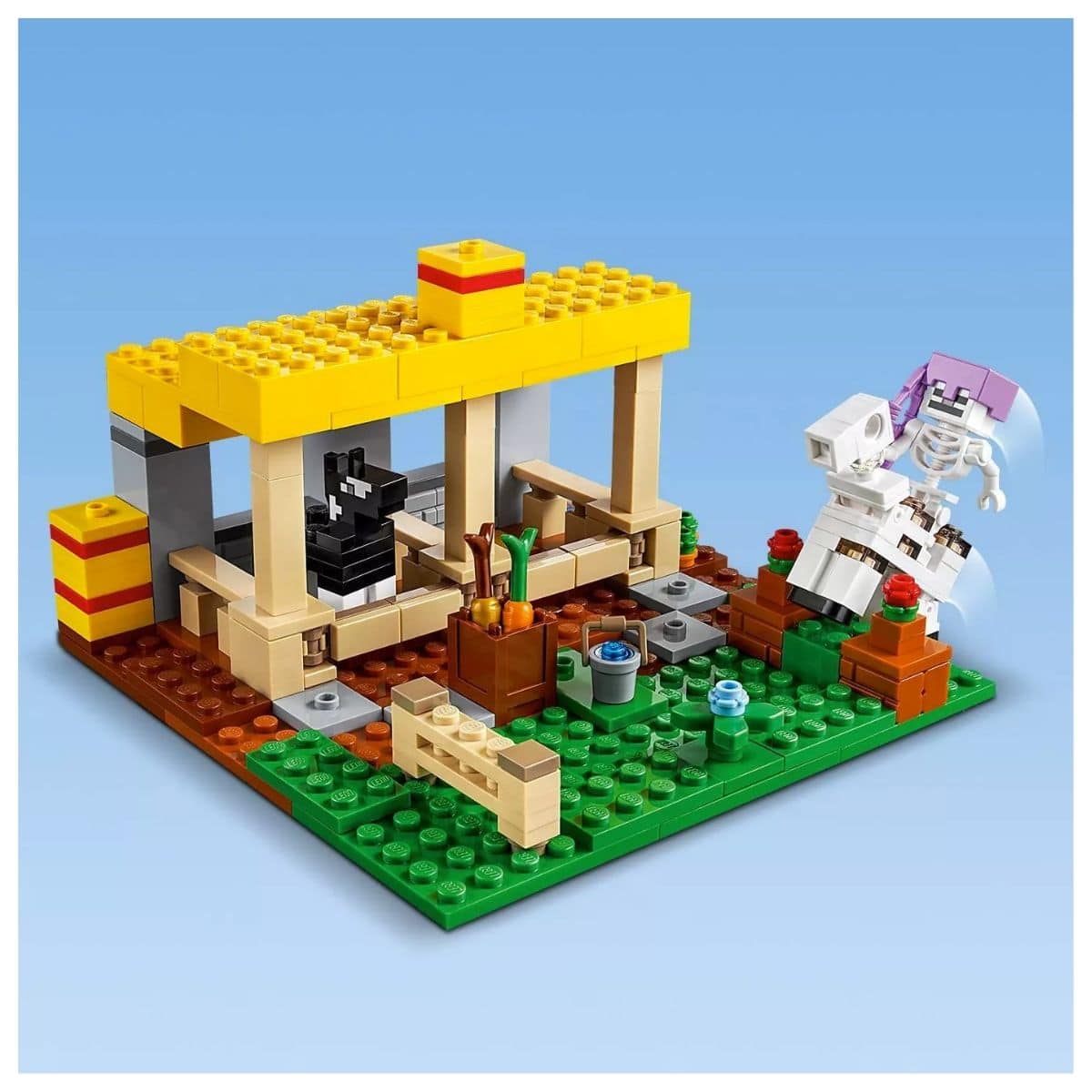 LEGO Minecraft The Horse Stable 21171 Building Kit - Imagen 3