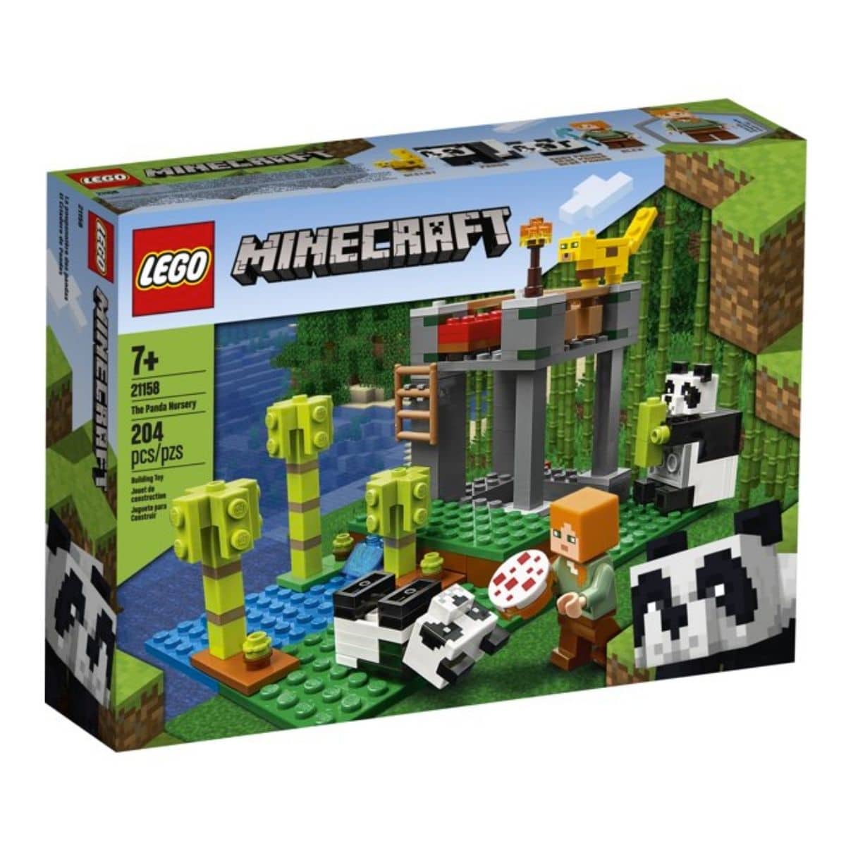 LEGO Minecraft The Panda Nursery 21158 Construction Toy for Kids - Imagen 2