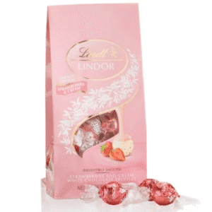 Lindt Strawberries and Cream White Chocolate Truffles
