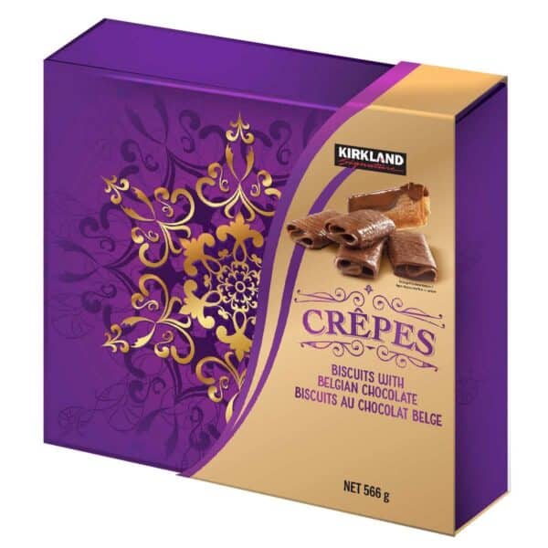 Kirkland Signature Crepes Biscuits With Belgian Chocolate