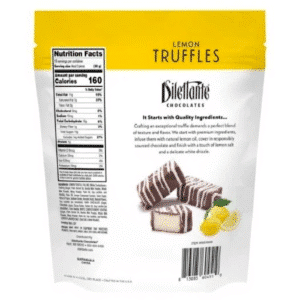 DILETTANTE CHOCOLATES LEMON